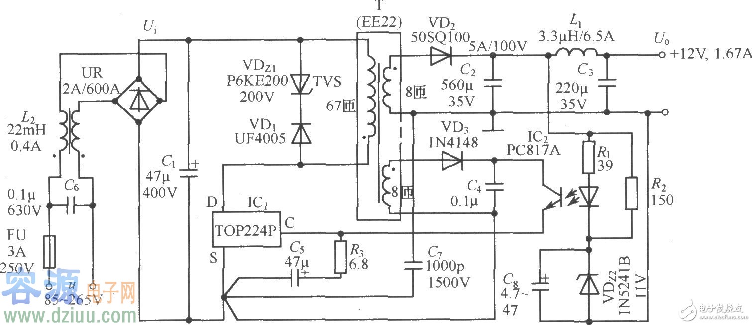 電源工程師設計全攻略:電源電路圖錦集
