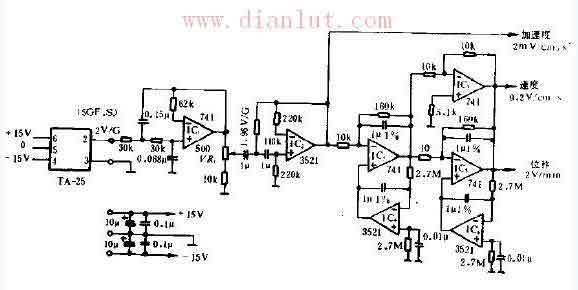檢測振動的實用電路