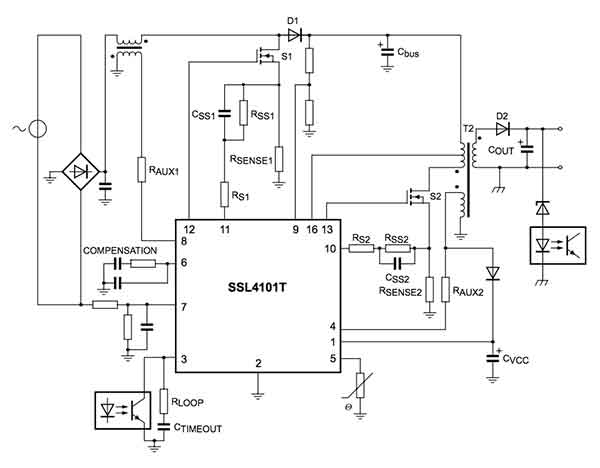 LED智能照明的電源控制系統設計
