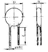 典型MY23壓敏電阻器電路及其外形尺寸