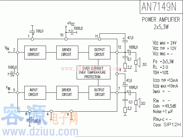 ����AN7149���ő����·�D